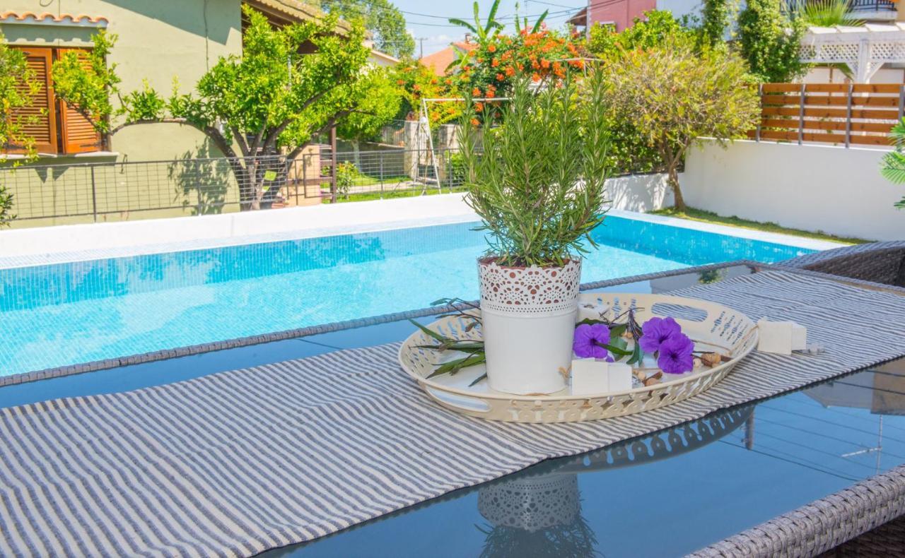 Acharavi Beach Villa Bagian luar foto