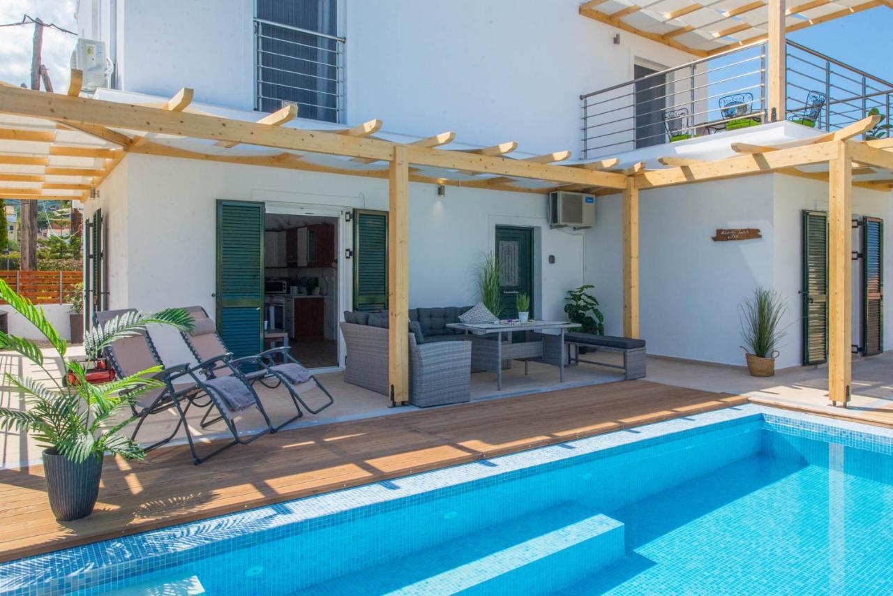 Acharavi Beach Villa Bagian luar foto