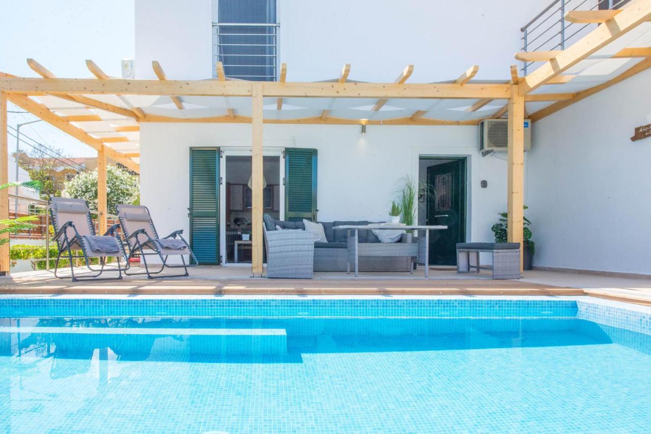 Acharavi Beach Villa Bagian luar foto