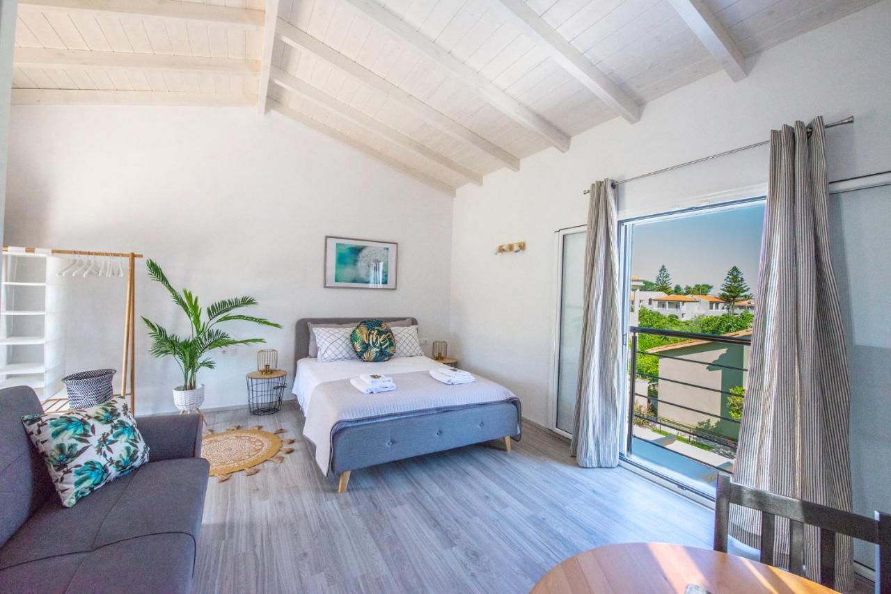 Acharavi Beach Villa Bagian luar foto